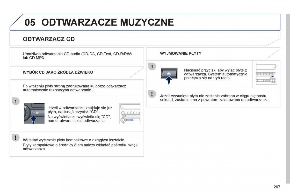 Peugeot 4008 instrukcja obslugi / page 299