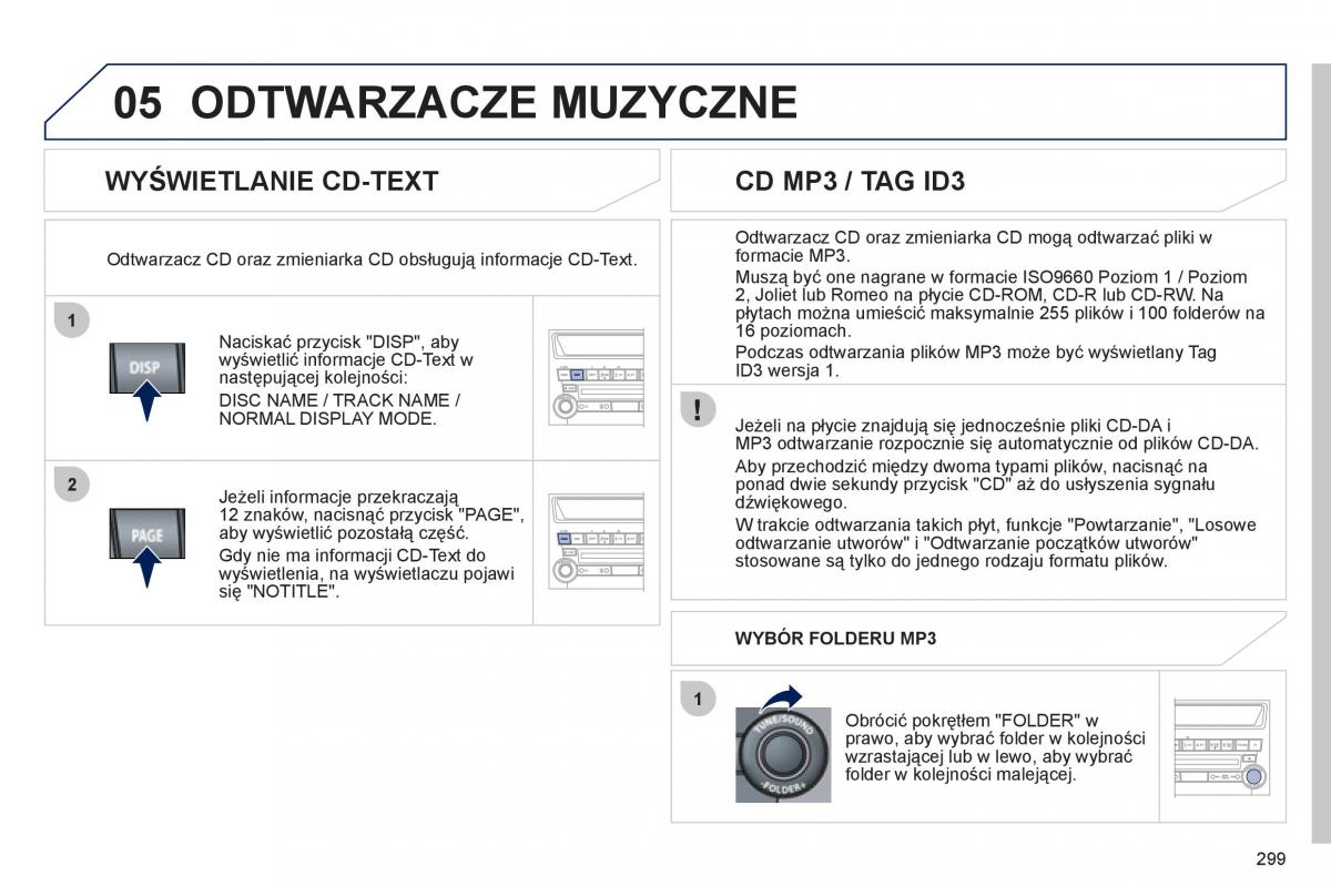 Peugeot 4008 instrukcja obslugi / page 301