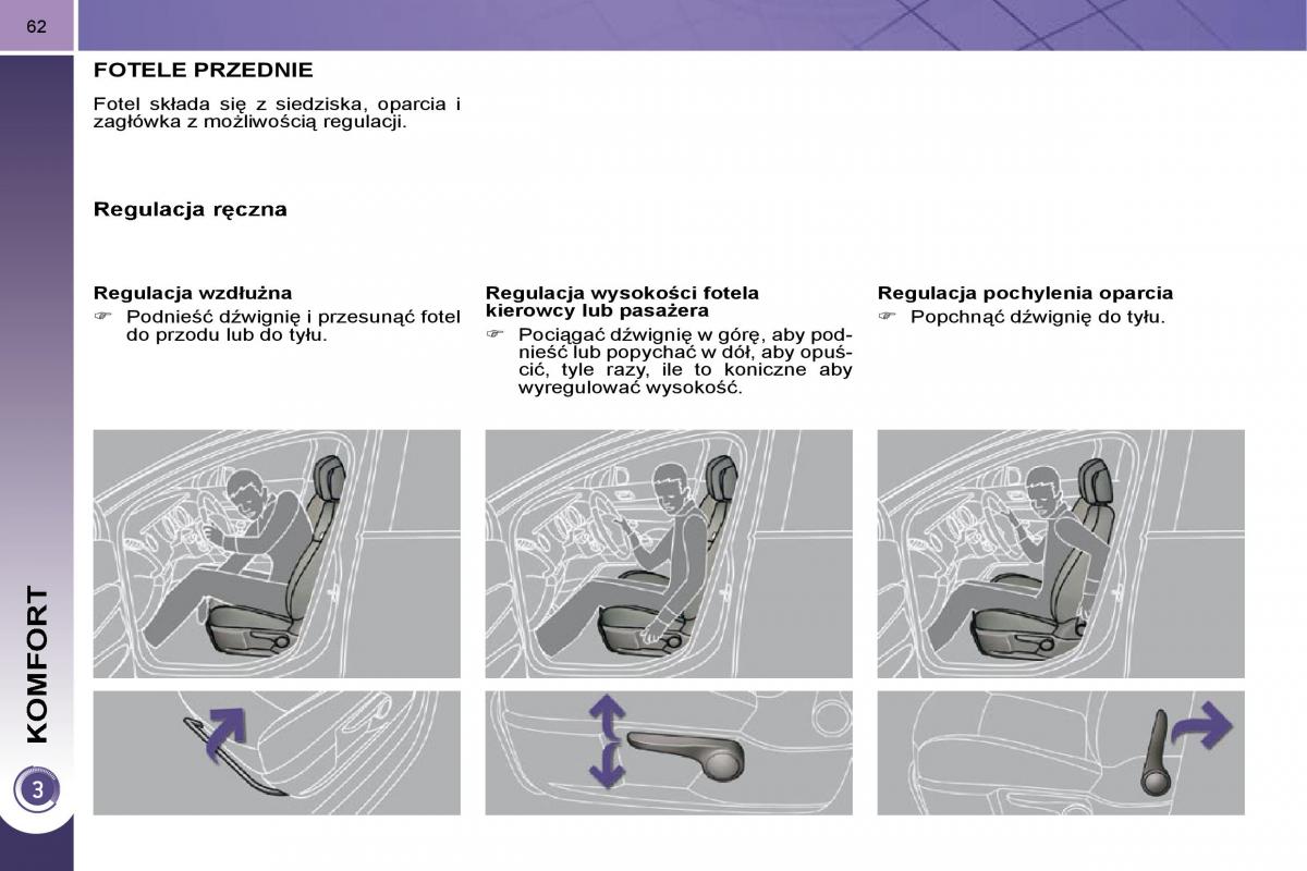 Peugeot 3008 instrukcja obslugi / page 59