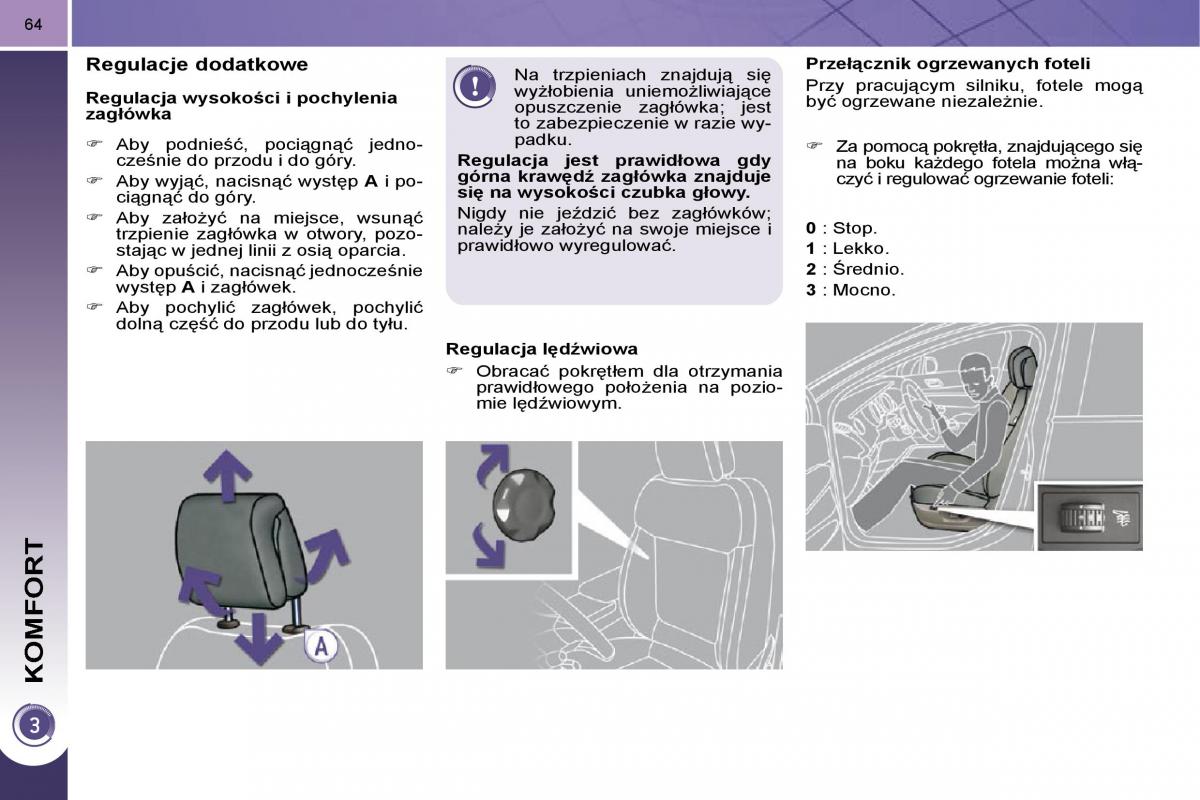 Peugeot 3008 instrukcja obslugi / page 61