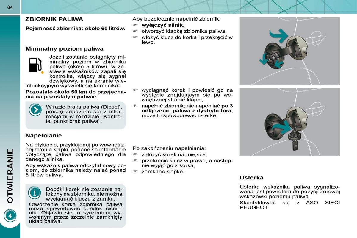 Peugeot 3008 instrukcja obslugi / page 81