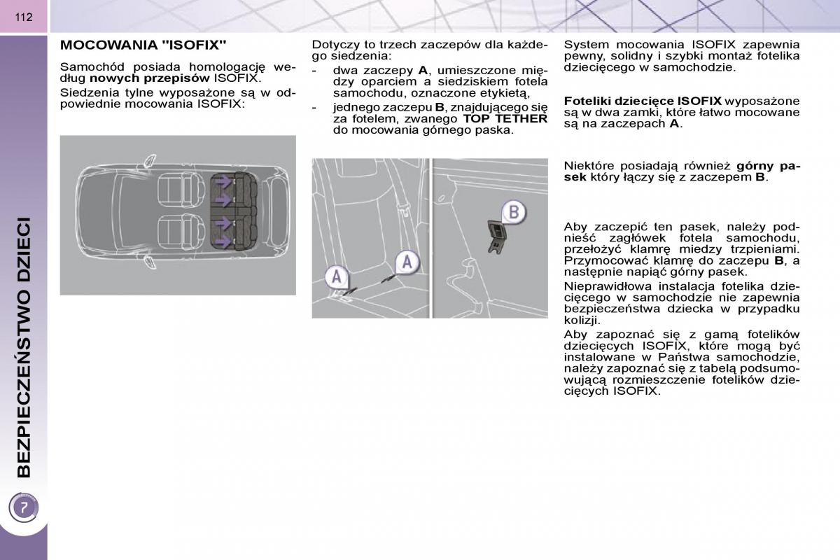 Peugeot 3008 instrukcja obslugi / page 109