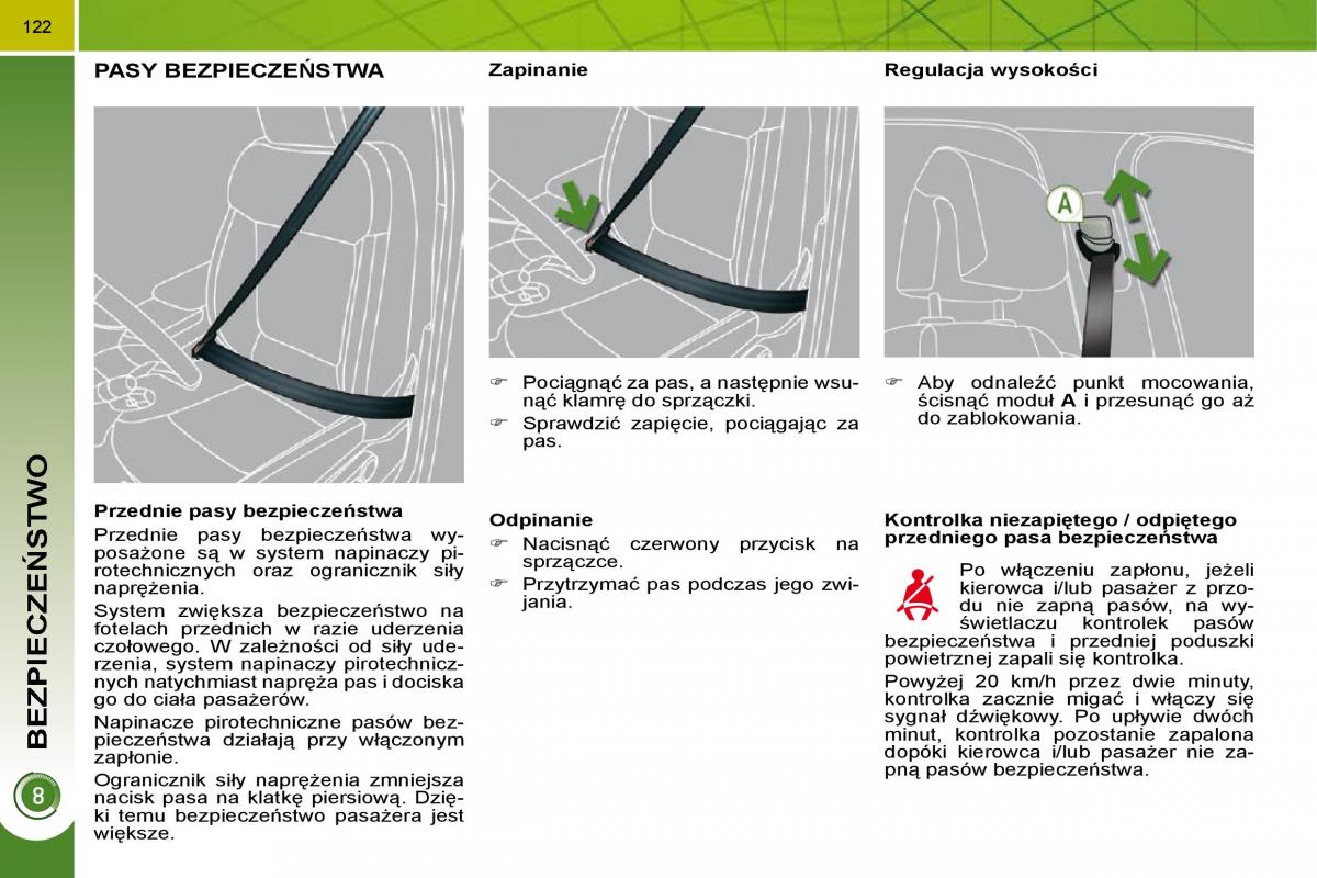 Peugeot 3008 instrukcja obslugi / page 119