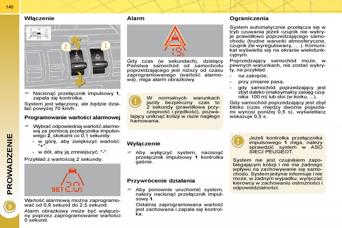 Peugeot 3008 instrukcja obslugi / page 137