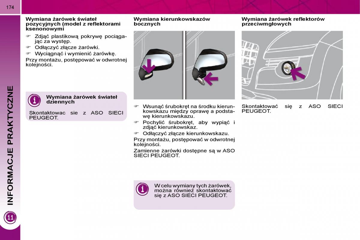 Peugeot 3008 instrukcja obslugi / page 170