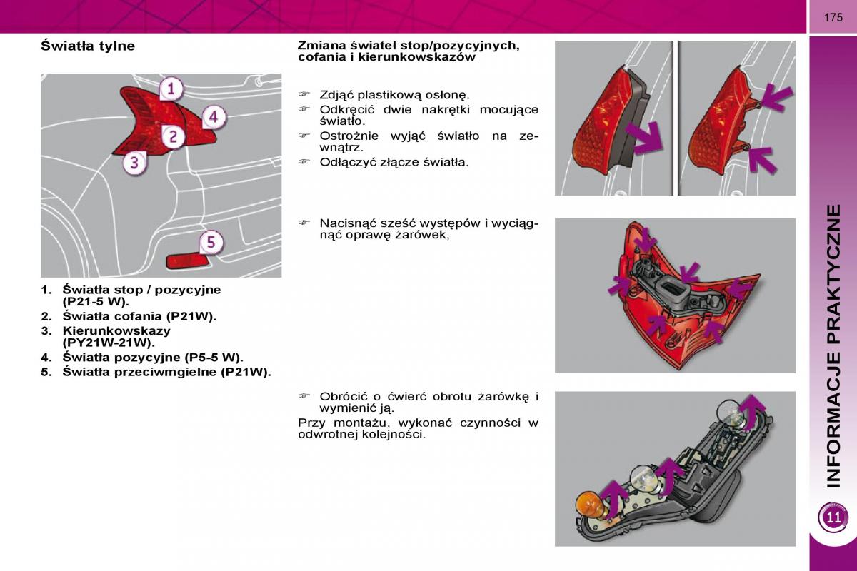 Peugeot 3008 instrukcja obslugi / page 171