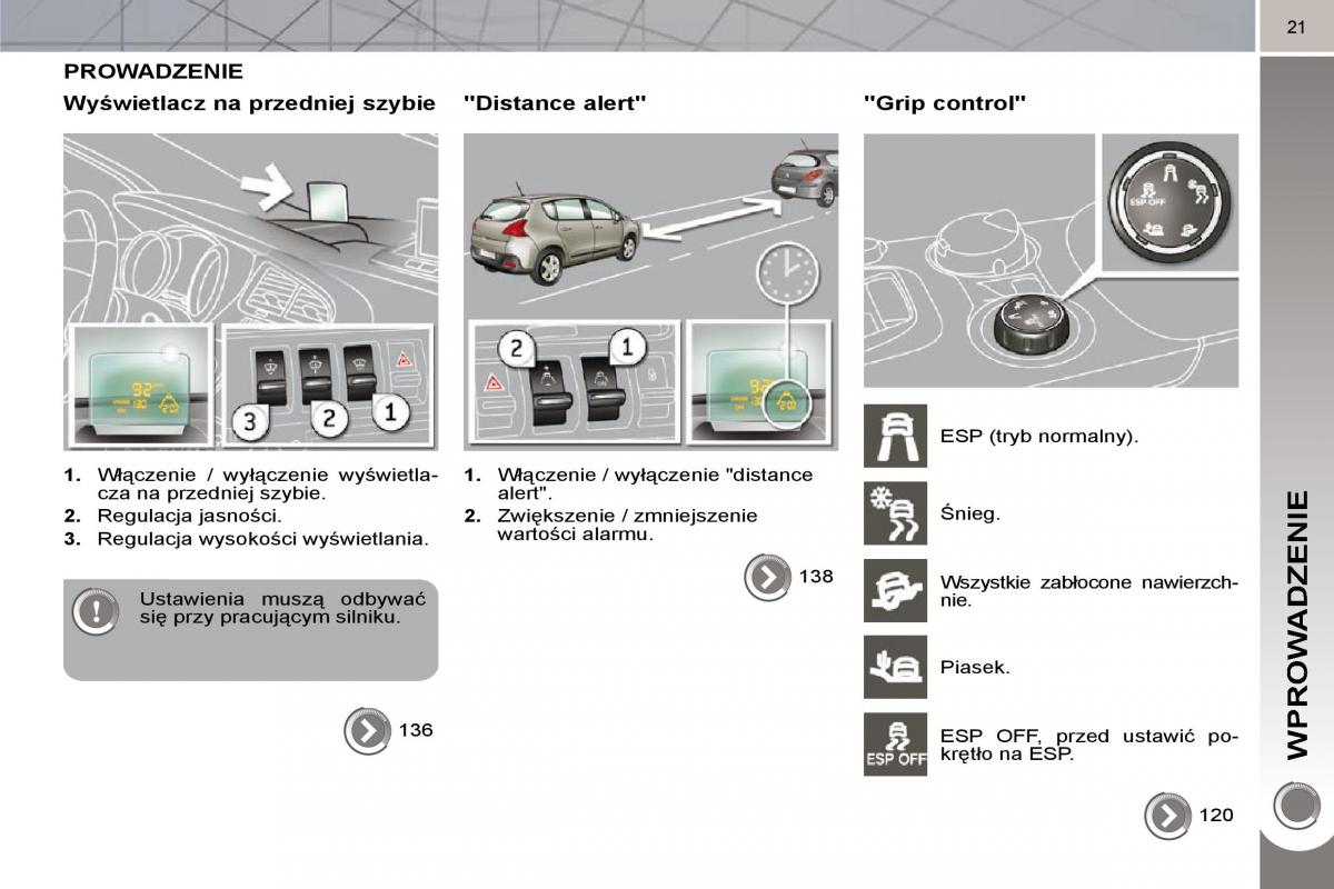 Peugeot 3008 instrukcja obslugi / page 18