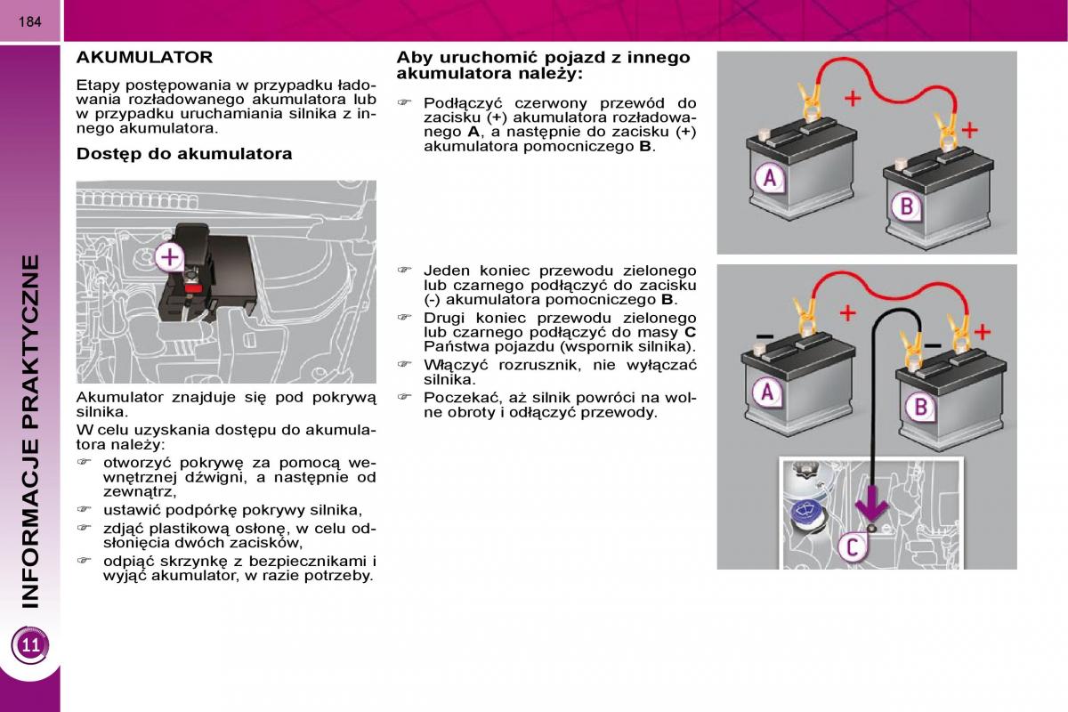 Peugeot 3008 instrukcja obslugi / page 180