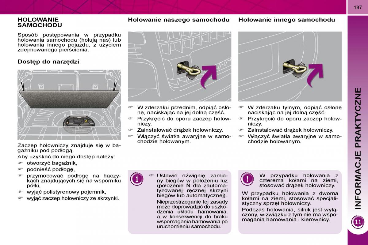 Peugeot 3008 instrukcja obslugi / page 183