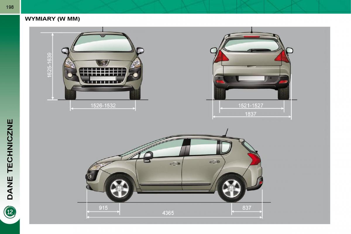 Peugeot 3008 instrukcja obslugi / page 194