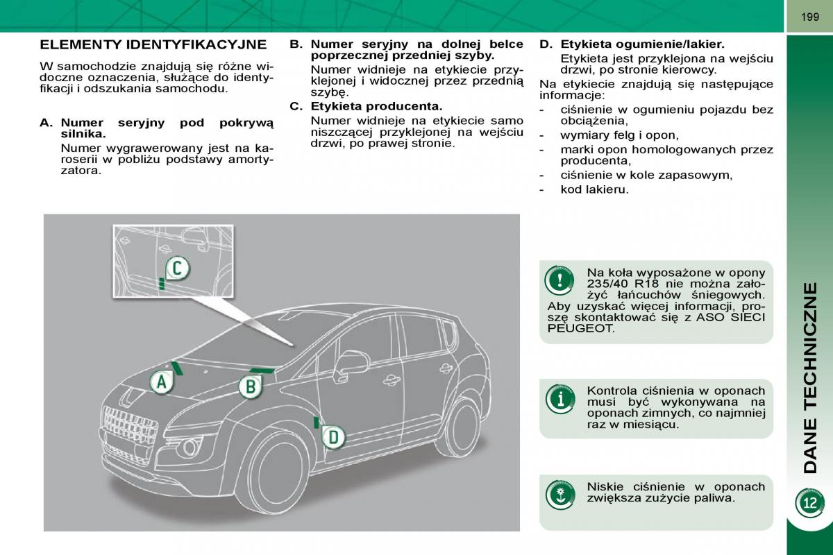 Peugeot 3008 instrukcja obslugi / page 195