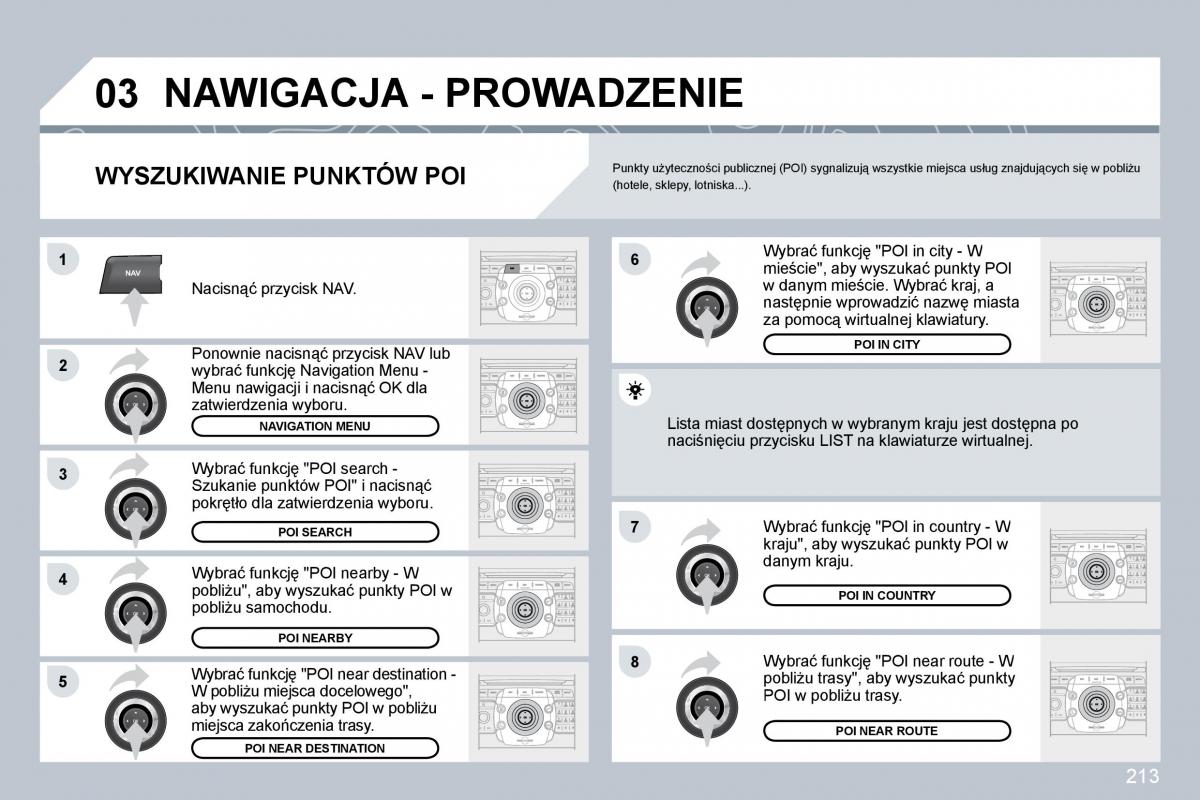 Peugeot 3008 instrukcja obslugi / page 206