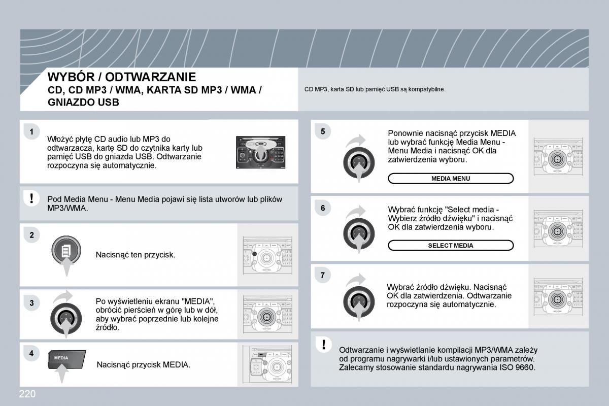 Peugeot 3008 instrukcja obslugi / page 213