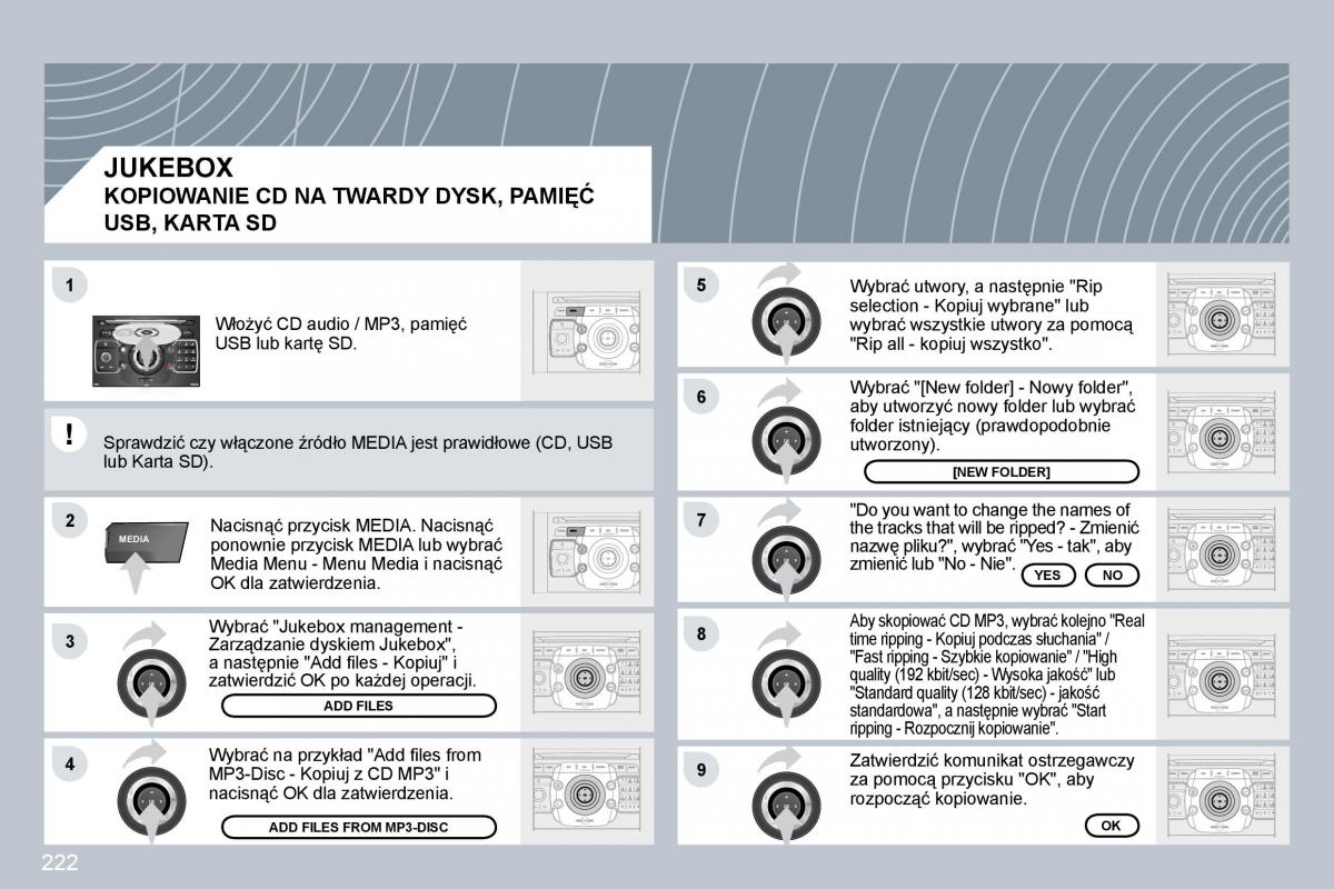 Peugeot 3008 instrukcja obslugi / page 215