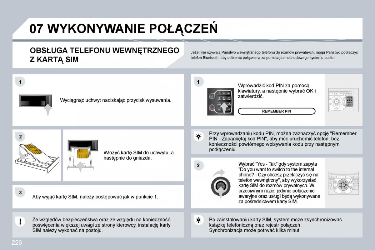 Peugeot 3008 instrukcja obslugi / page 219