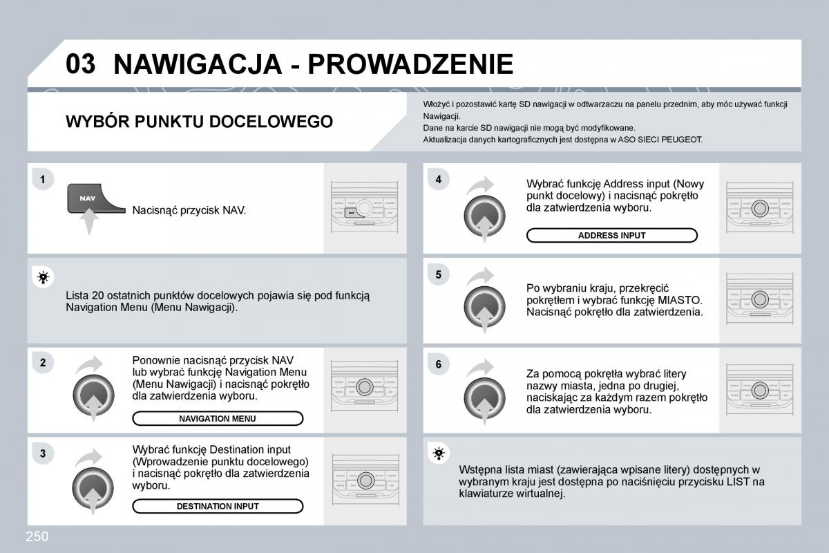 Peugeot 3008 instrukcja obslugi / page 240