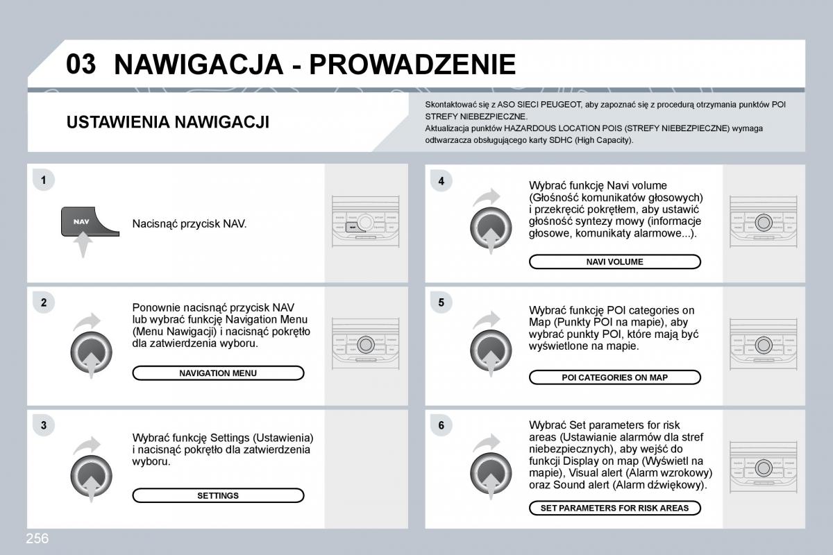 Peugeot 3008 instrukcja obslugi / page 246