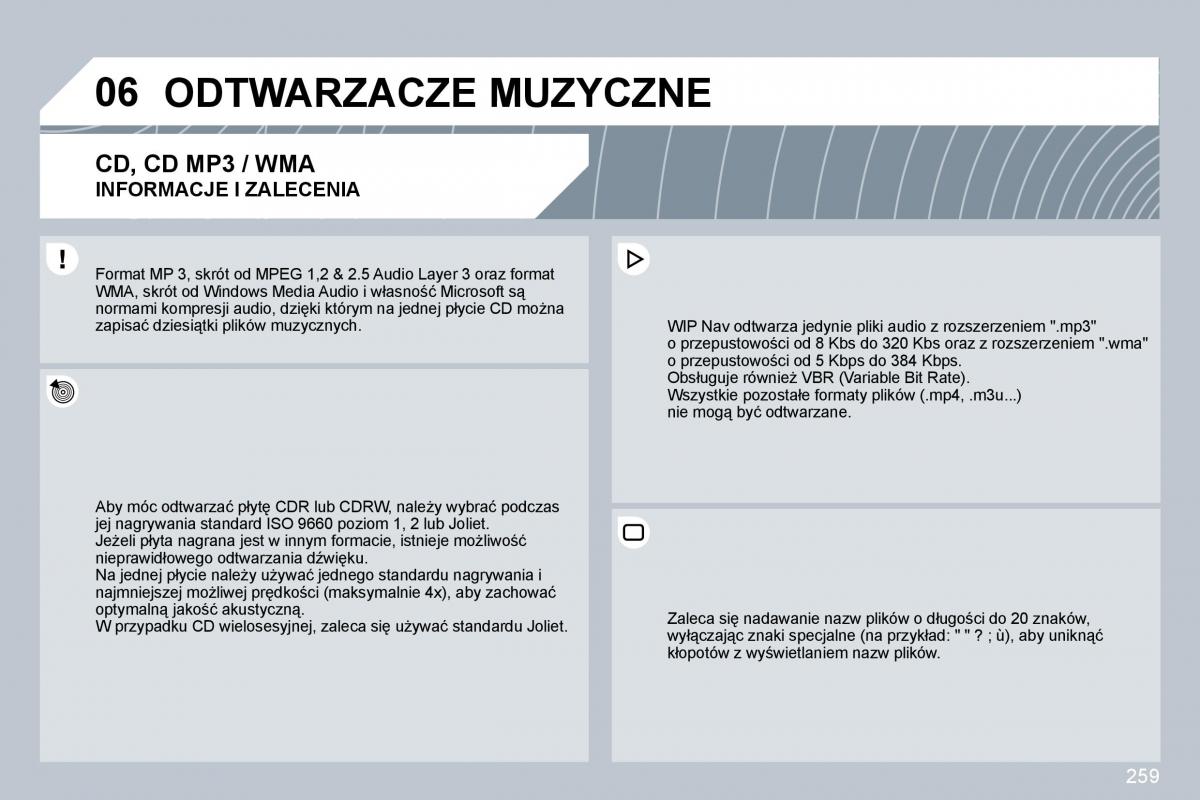 Peugeot 3008 instrukcja obslugi / page 249