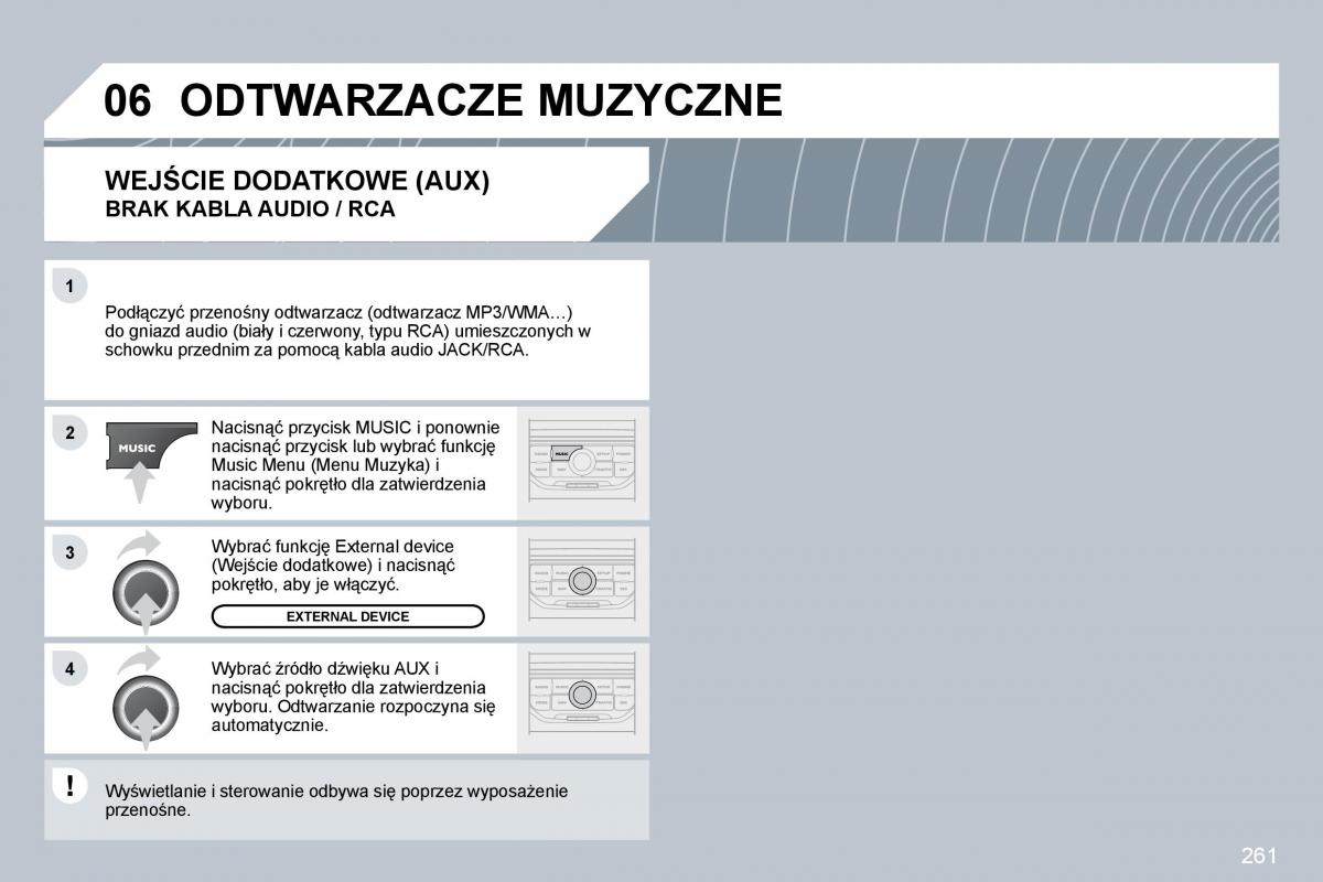 Peugeot 3008 instrukcja obslugi / page 251