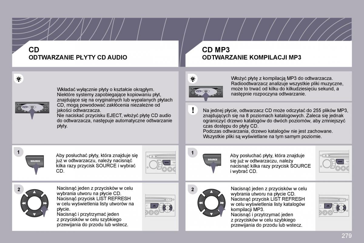 Peugeot 3008 instrukcja obslugi / page 267