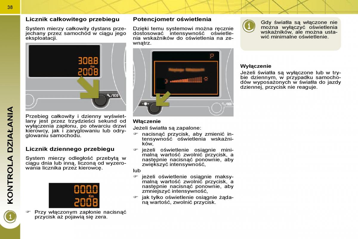 Peugeot 3008 instrukcja obslugi / page 35