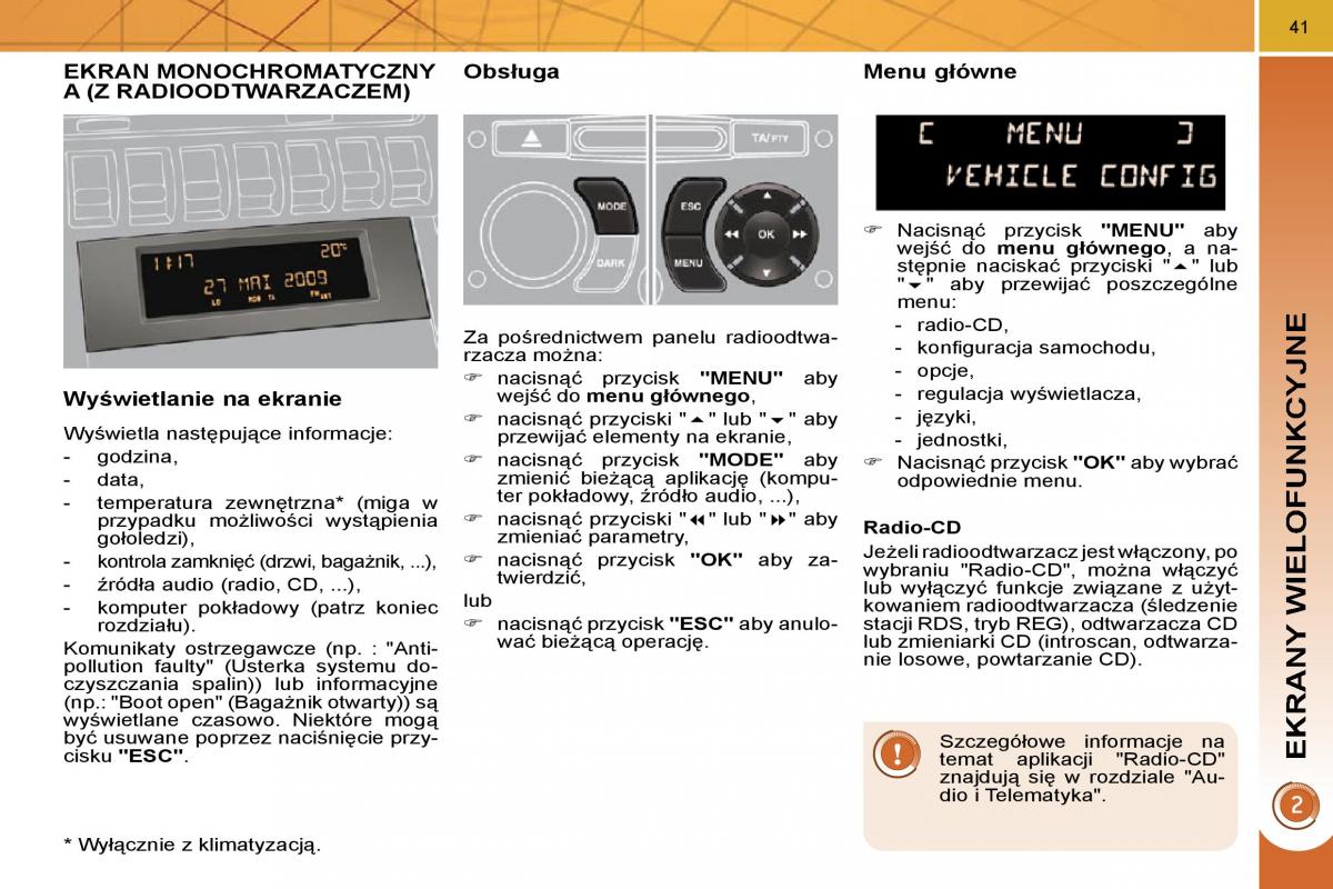 Peugeot 3008 instrukcja obslugi / page 38