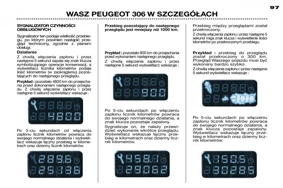 Peugeot 306 instrukcja obslugi / page 93