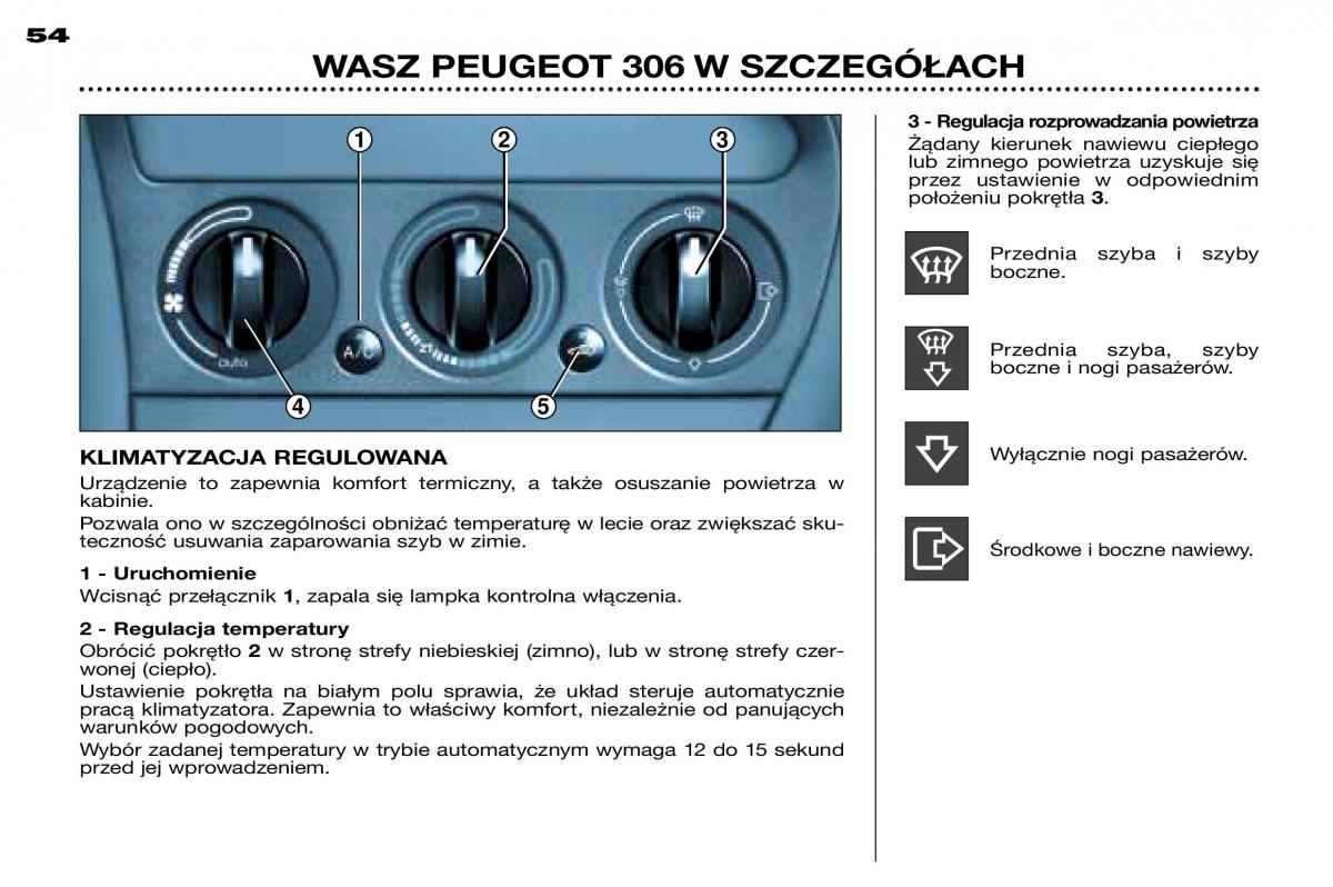 Peugeot 306 instrukcja obslugi / page 51