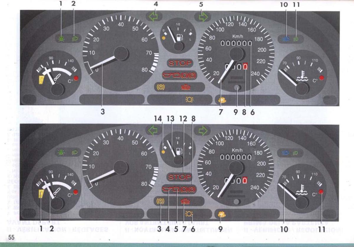 Peugeot 405 instrukcja obslugi / page 56