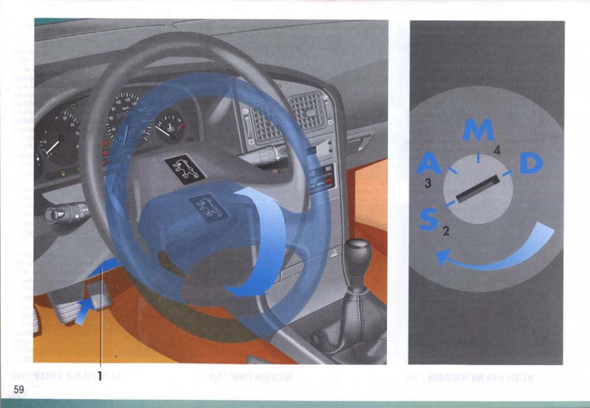 Peugeot 405 instrukcja obslugi / page 60