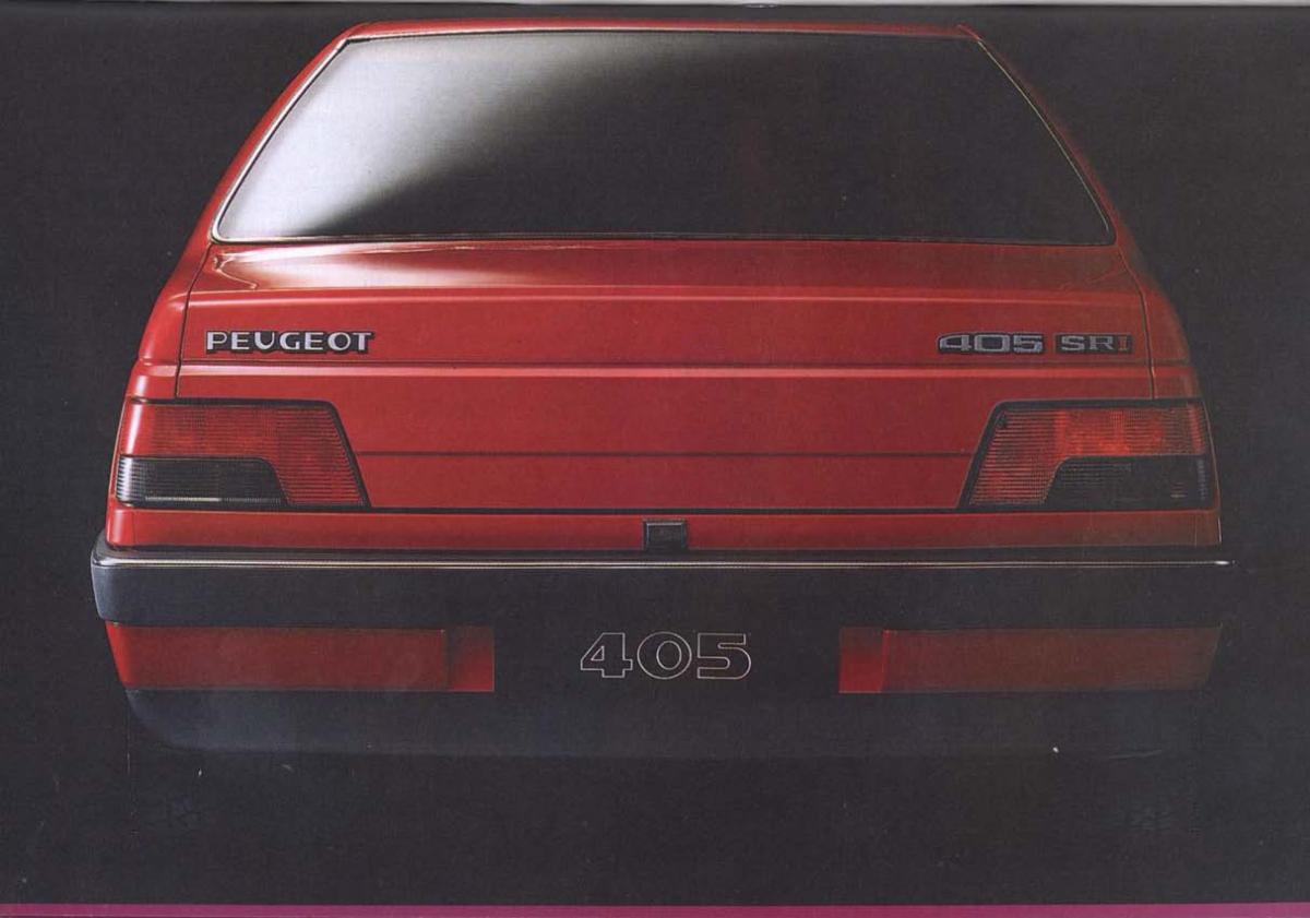 Peugeot 405 instrukcja obslugi / page 76