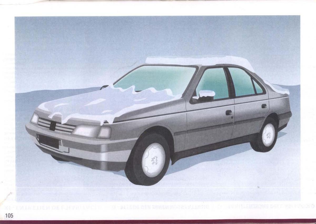 Peugeot 405 instrukcja obslugi / page 106