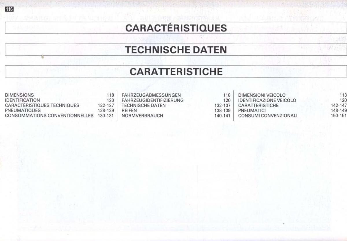 Peugeot 405 instrukcja obslugi / page 117