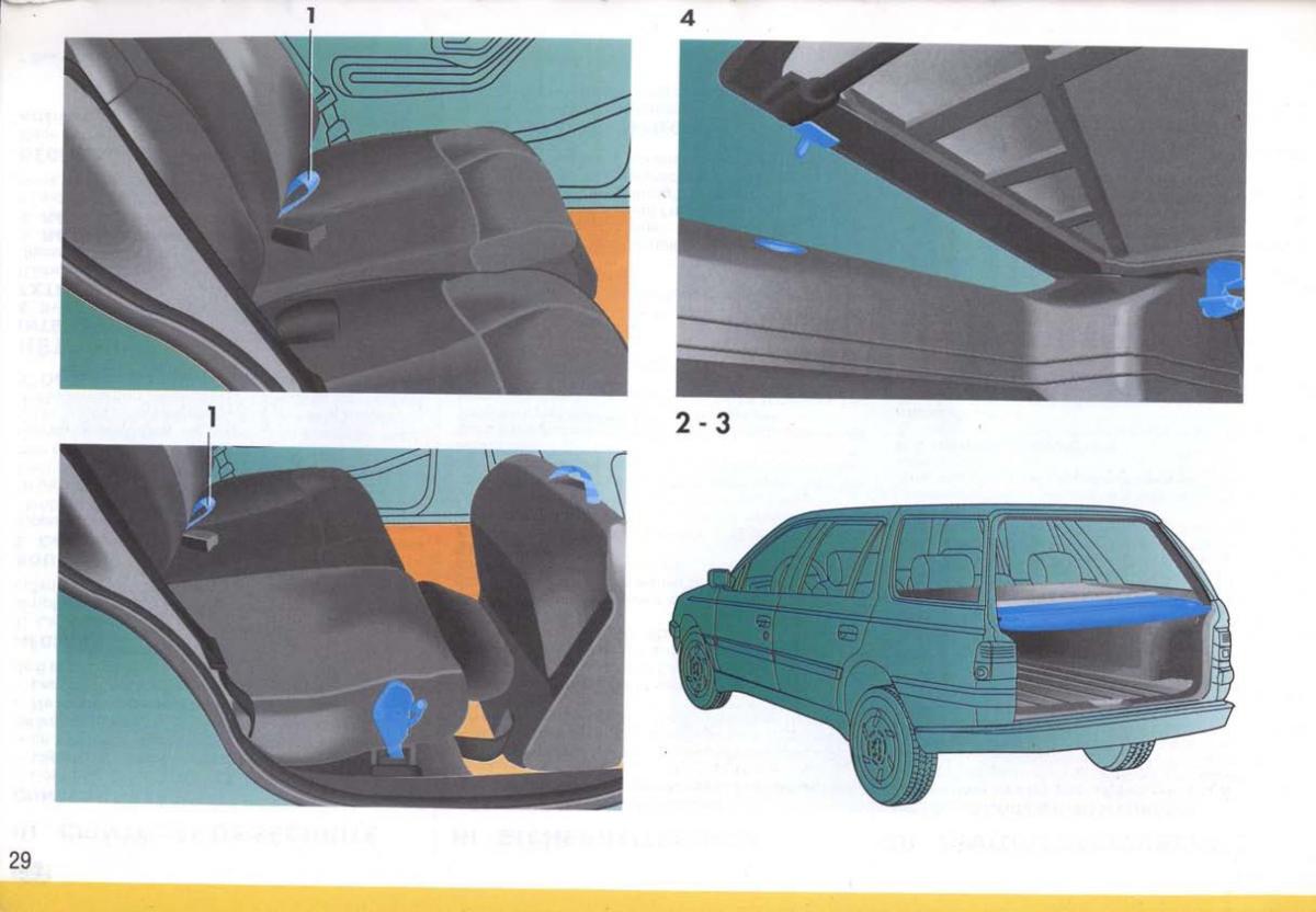 Peugeot 405 instrukcja obslugi / page 30