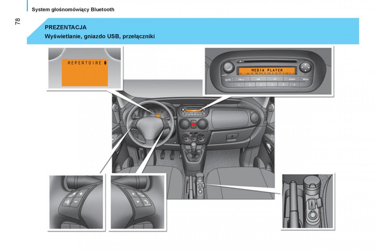 Peugeot Bipper instrukcja obslugi / page 80