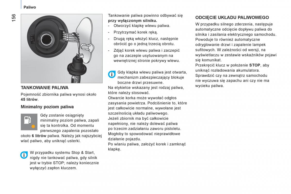 Peugeot Bipper instrukcja obslugi / page 158