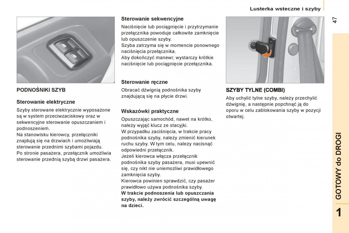 Peugeot Bipper instrukcja obslugi / page 49