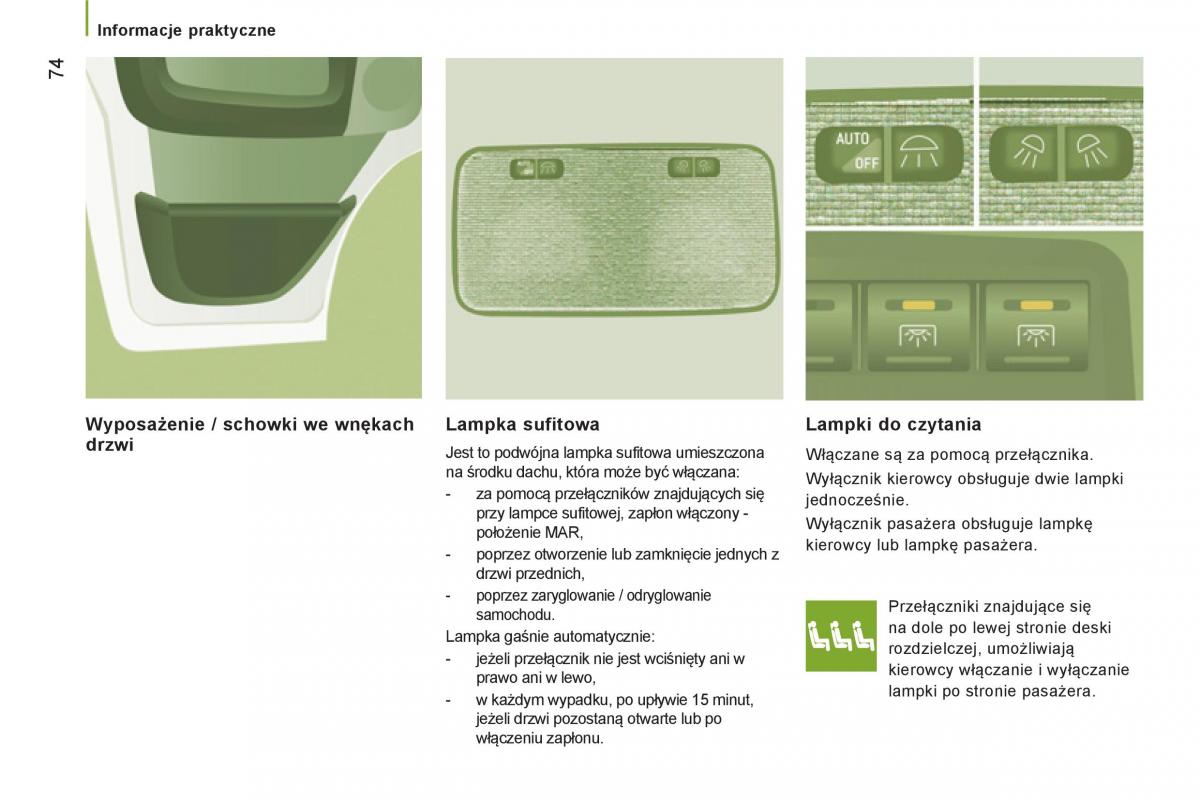 Peugeot Boxer II 2 instrukcja obslugi / page 76