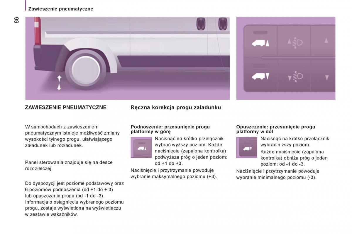 Peugeot Boxer II 2 instrukcja obslugi / page 88