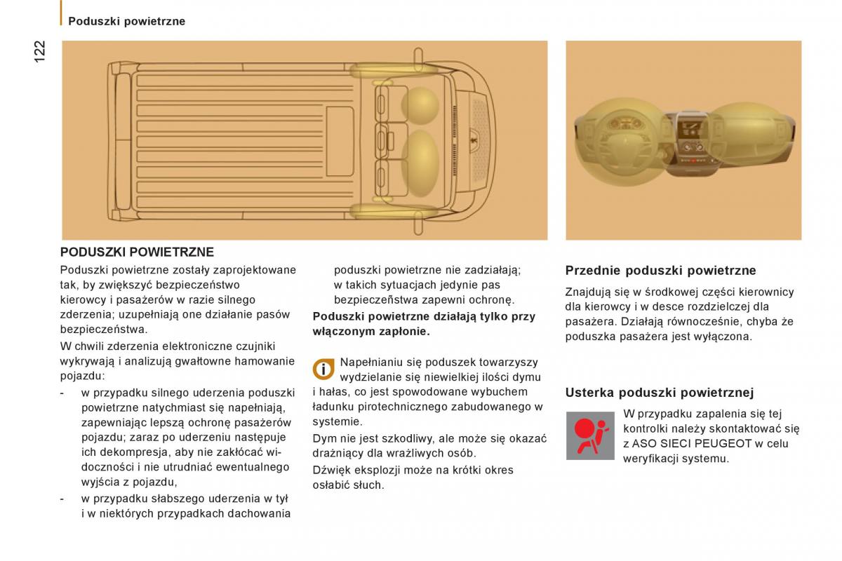 Peugeot Boxer II 2 instrukcja obslugi / page 124