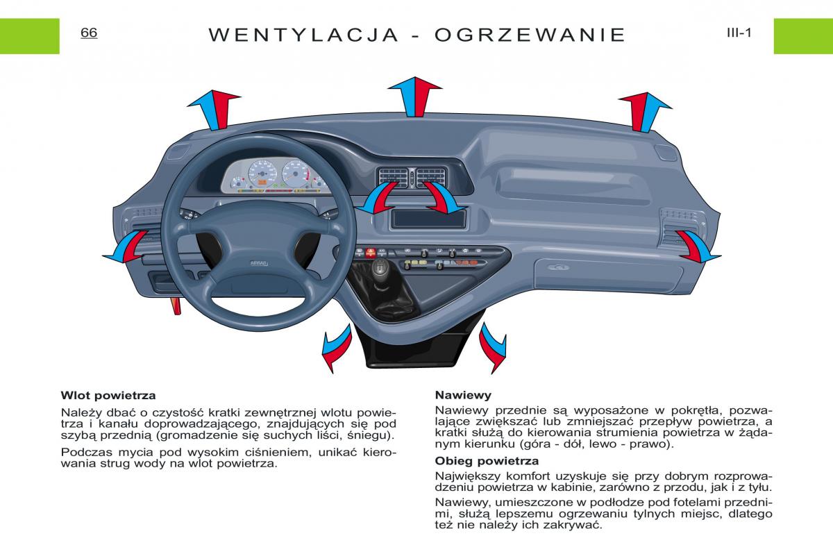 Peugeot Expert I 1 instrukcja obslugi / page 58