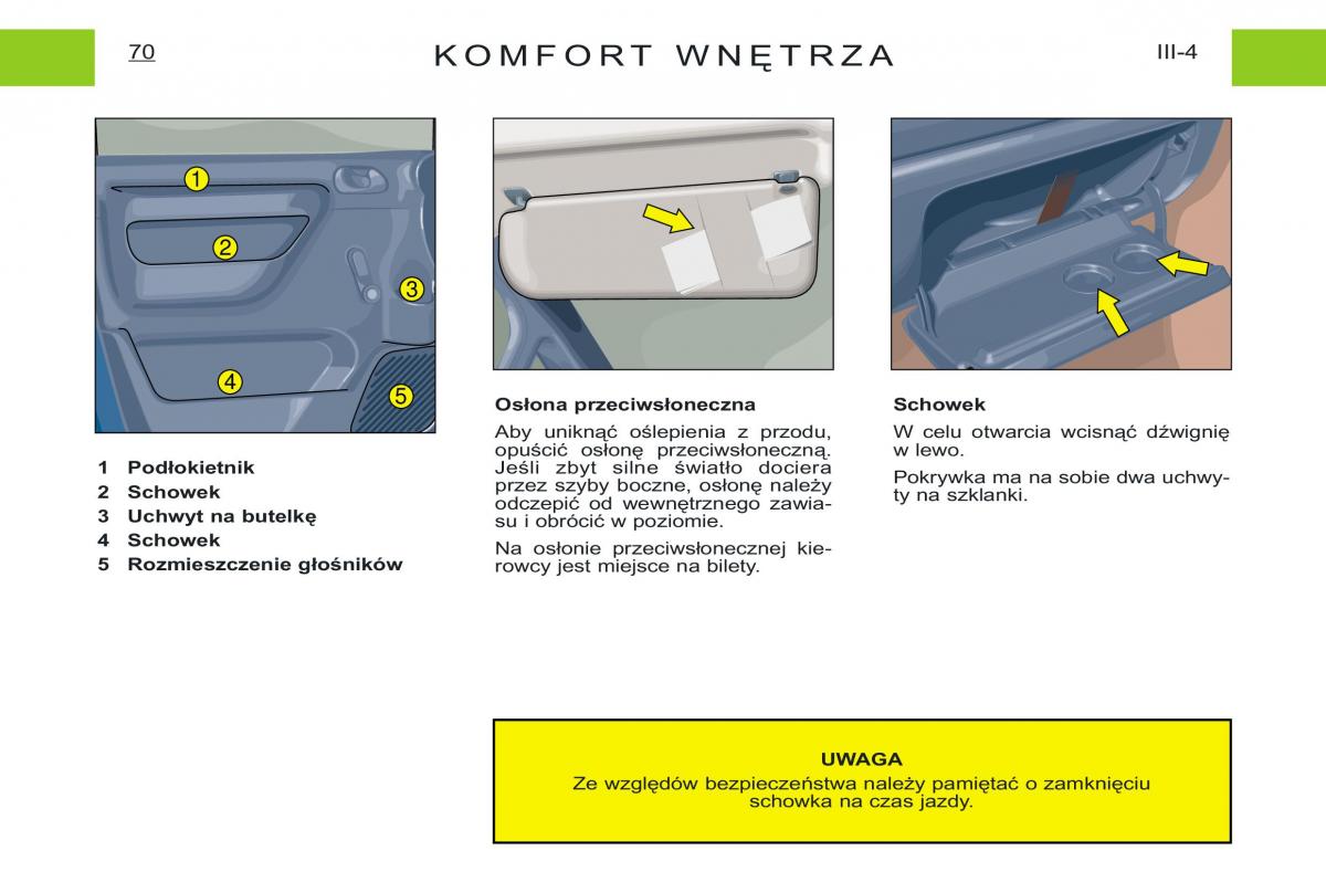 Peugeot Expert I 1 instrukcja obslugi / page 62