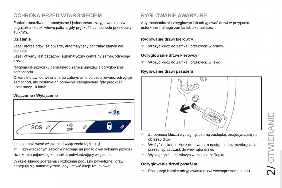 Peugeot RCZ instrukcja obslugi / page 65