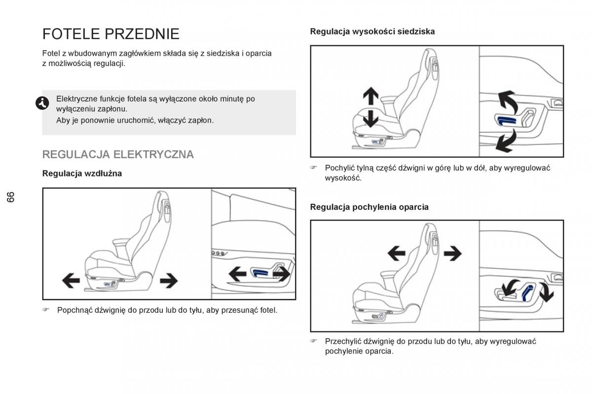 Peugeot RCZ instrukcja obslugi / page 68