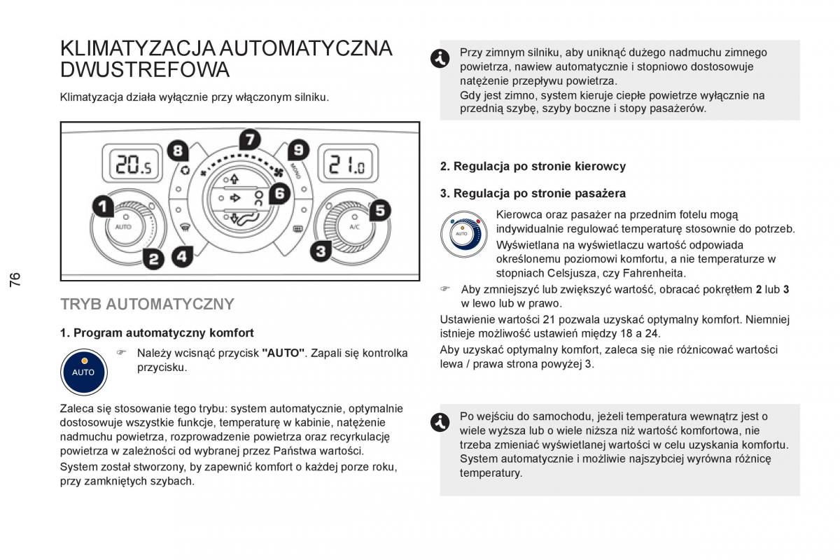 Peugeot RCZ instrukcja obslugi / page 78