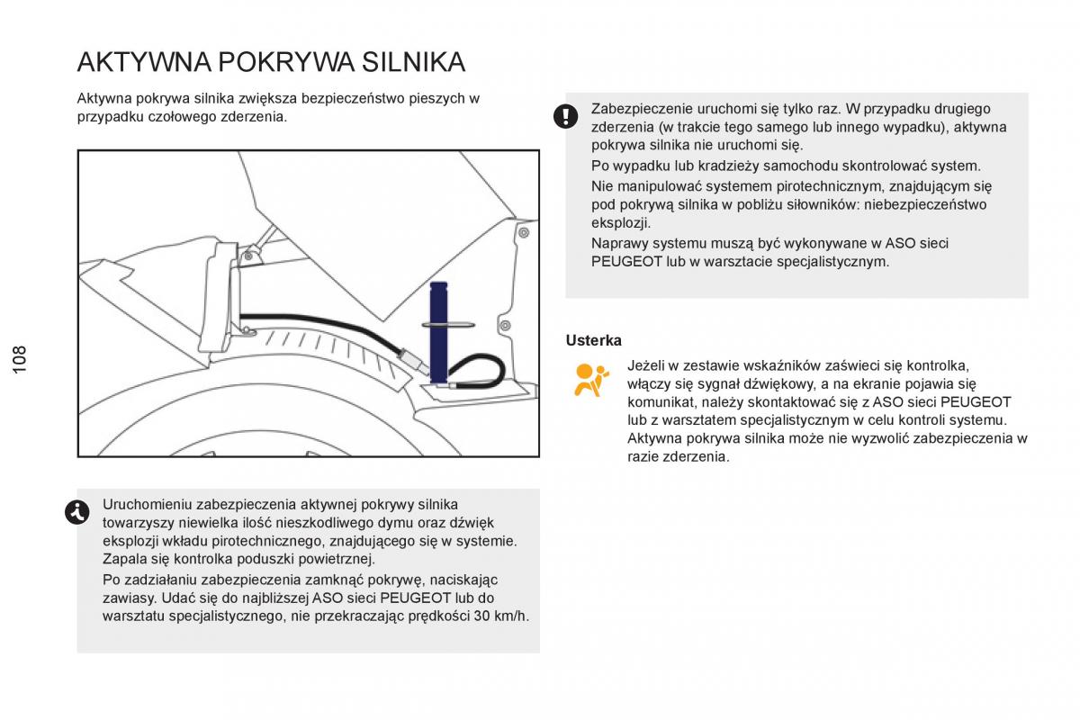 Peugeot RCZ instrukcja obslugi / page 110