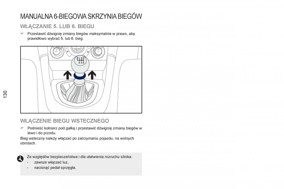 Peugeot RCZ instrukcja obslugi / page 132