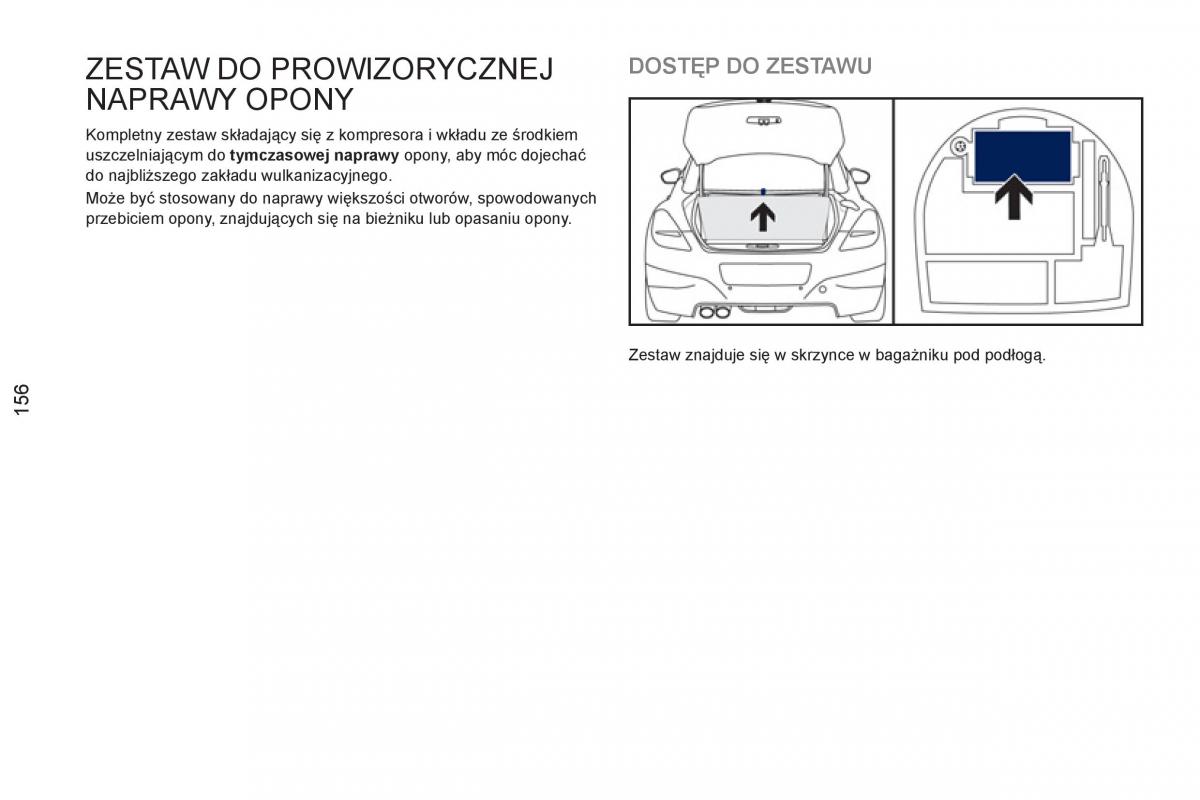 Peugeot RCZ instrukcja obslugi / page 158