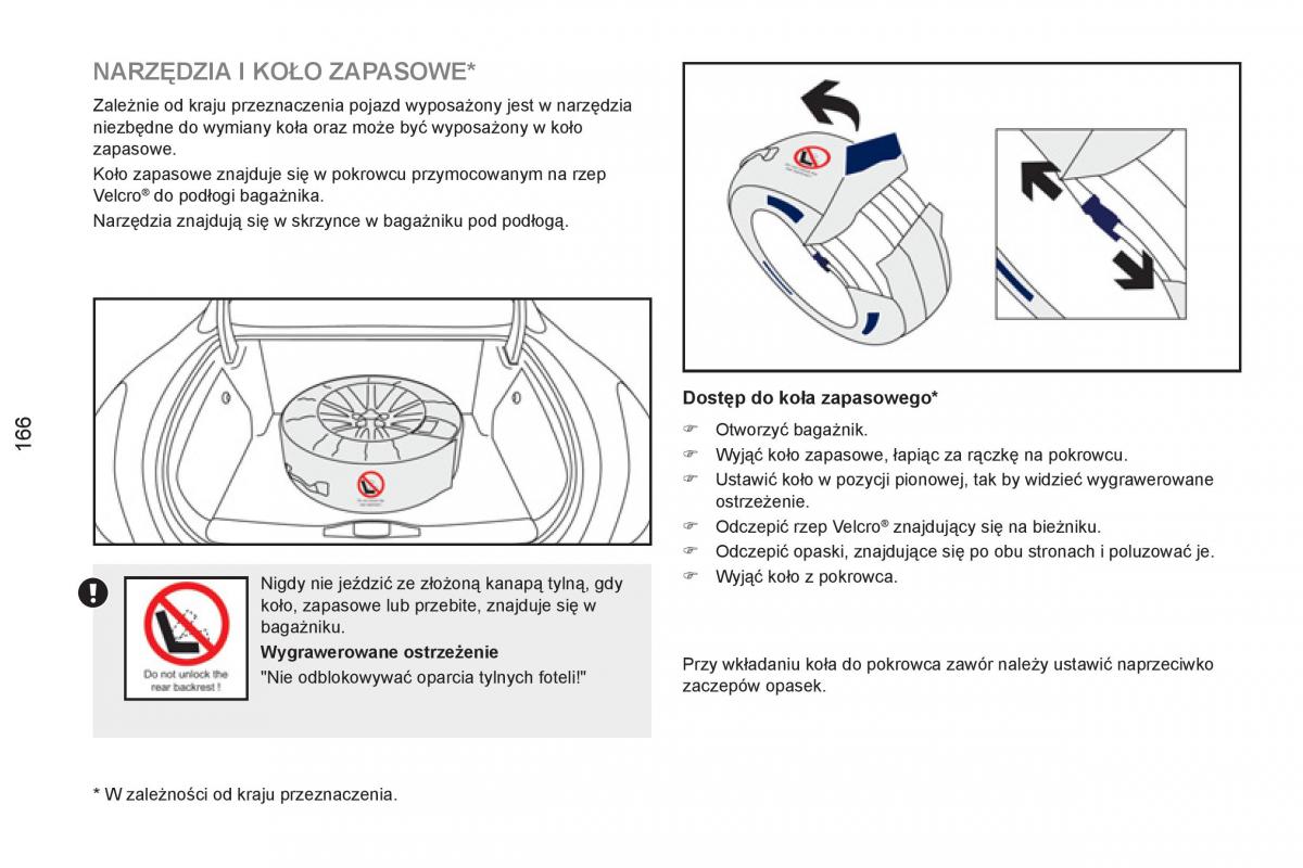 Peugeot RCZ instrukcja obslugi / page 168