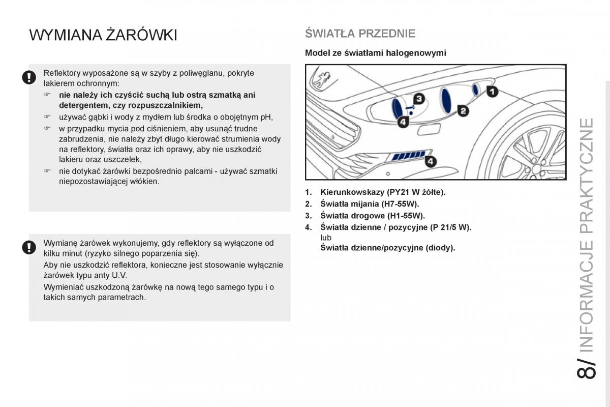 Peugeot RCZ instrukcja obslugi / page 175